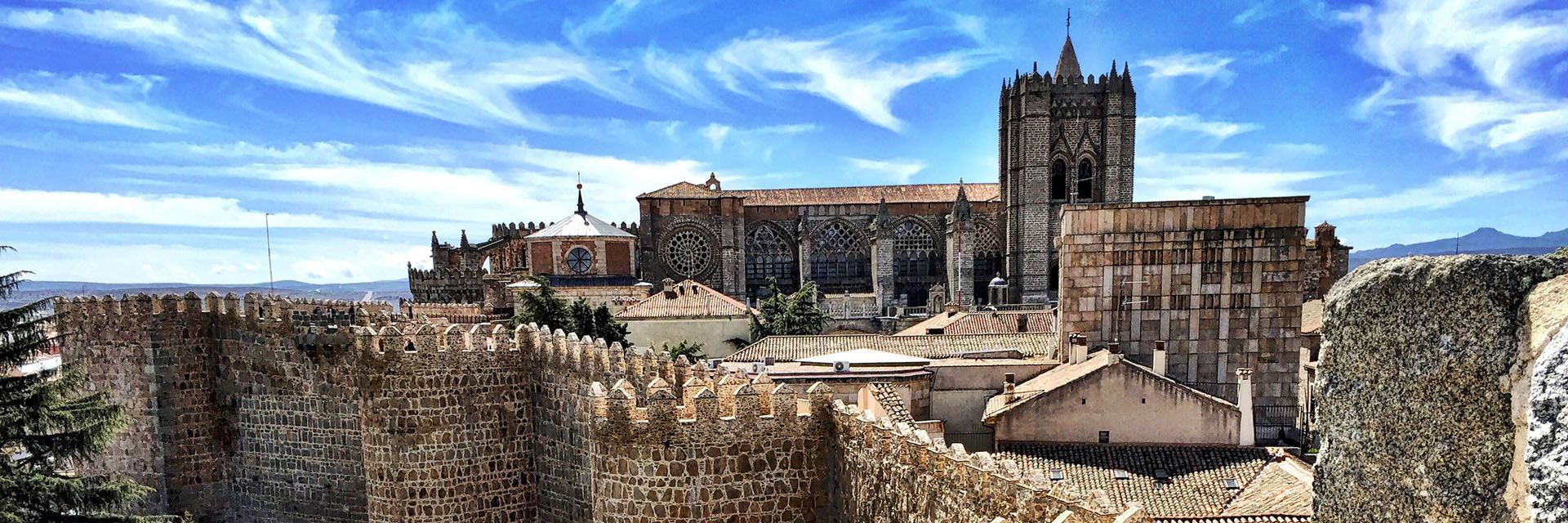 Ávila_Muralla Catedral